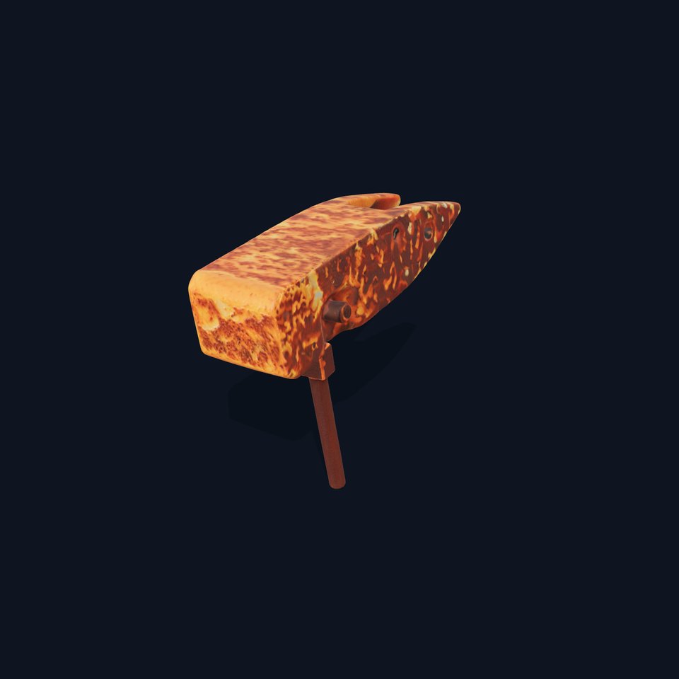 Rusty Tool Model Pack for Game Development and Animation